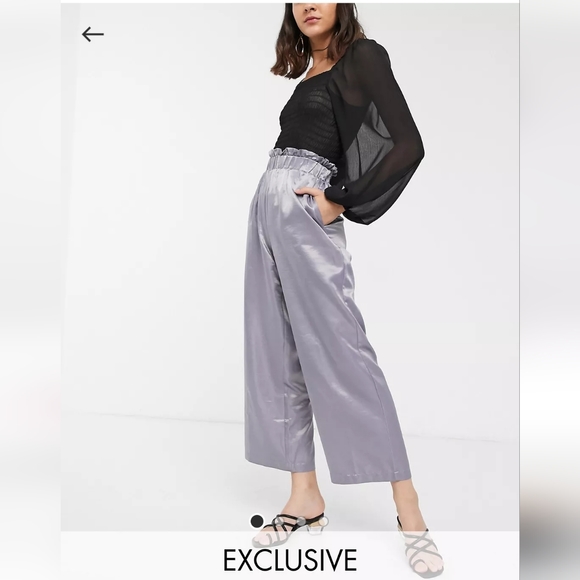 Glamorous smart sweatpants in soft organza - Picture 1 of 4